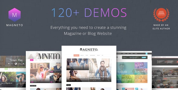 Magneto - Multi Concept Responsive WordPress Magazine and Blog Theme