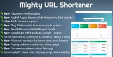 v3.5.1 Mighty URL Shortener | Short URL Script