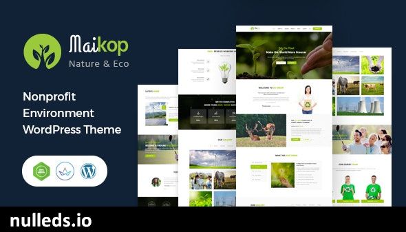 Maikop - Environment WordPress Theme