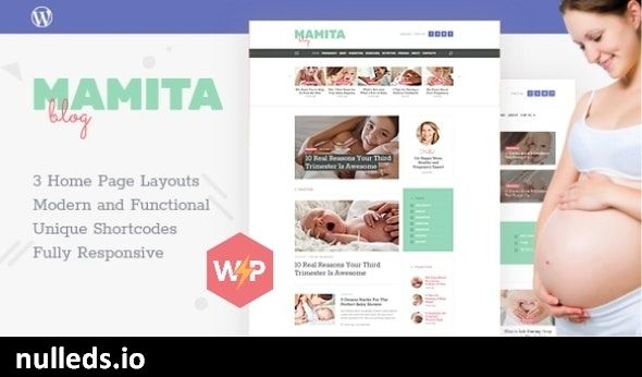 Mamita | Pregnancy & Maternity Cinique Blog WordPress Theme