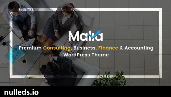 Malia  - A Powerful Business and Finance WordPress Theme