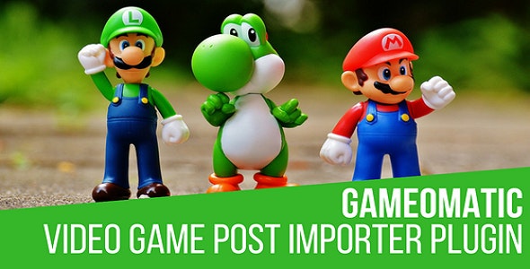 Gameomatic - Giant Bomb Automatic Post Generator Plugin for WordPress