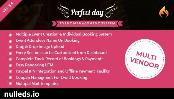 Event Management System - Perfect Day