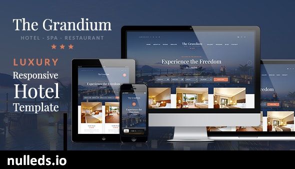 Grandium - Responsive Hotel WordPress Theme