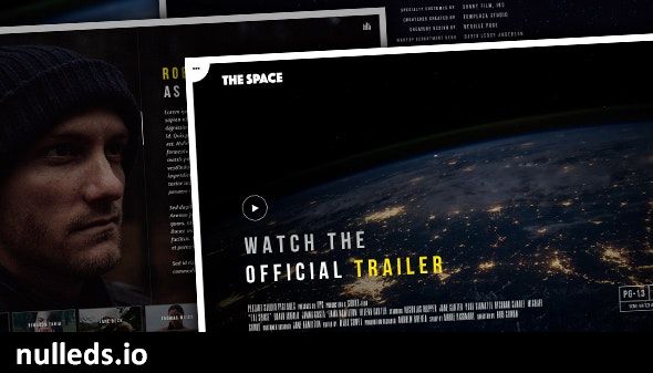 The Space - Single Film Campaign WordPress Theme