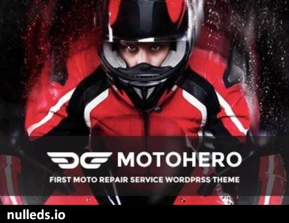 MotoHero | Motorcycle Repair & Custom service Business Wordpress Theme