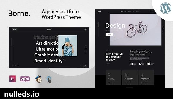 Borne - Agency Portfolio WordPress Theme