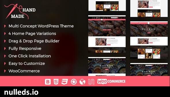 Handmade Product Shop  WordPress Theme