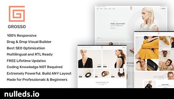 Grosso - Modern WooCommerce theme for the Fashion Industry