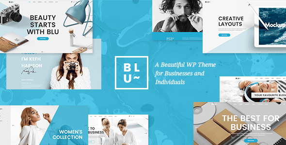 Blu - A Beautiful Business Theme for Agencies and Individuals