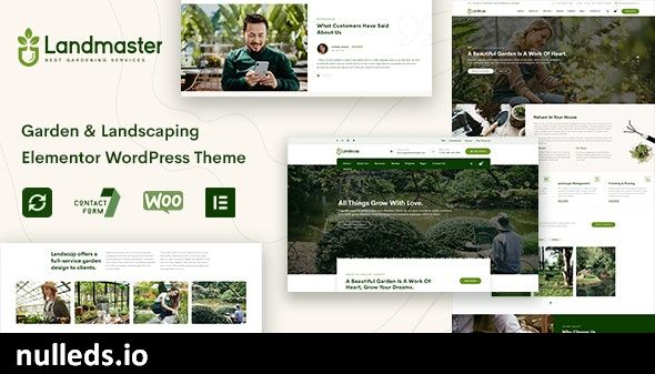 Landmaster - Garden & Landscaping WordPress Theme