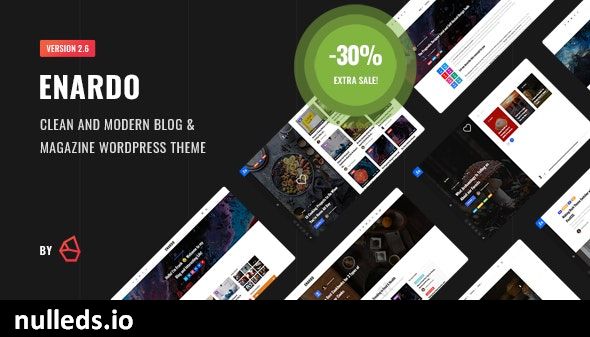 Enardo - Blog & Magazine WordPress Theme