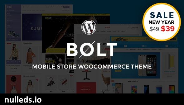 Bolt - Electronics, Furniture, Gym & Fashion Store Multipurpose WooCommerce WordPress Theme