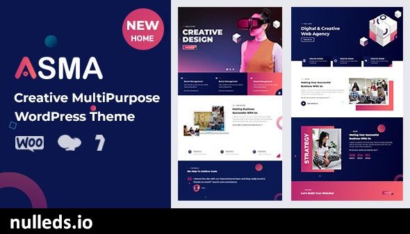 Asma - Creative Agency WordPress Theme