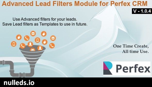 Advanced Lead Filters Module for Perfex CRM