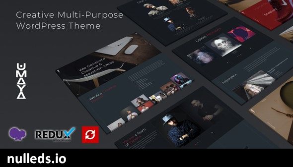 Umaya - Creative Portfolio Agency WordPress Theme