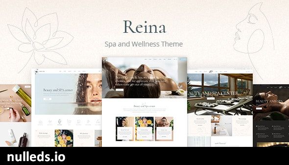 Reina - Spa and Wellness Theme