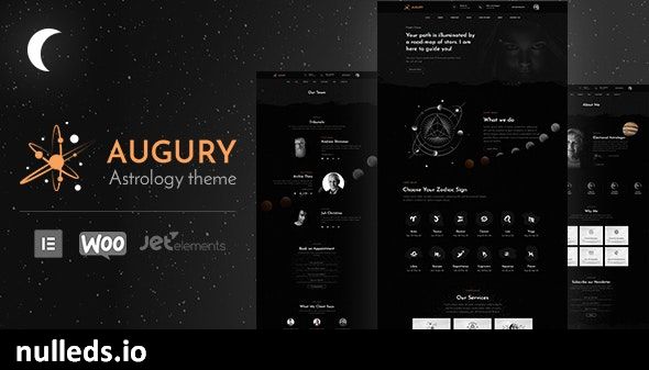 Augury | Horoscope and Astrology WordPress Theme