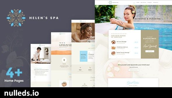 Helen Spa - Beauty Cosmetic Theme