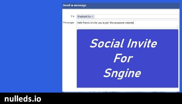 Social Invite For Sngine