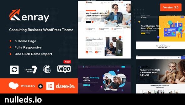 Kenray – Consulting Business WordPress Theme