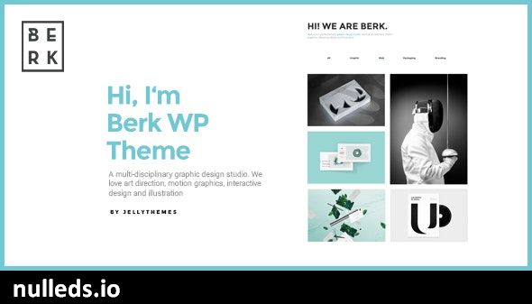 Berk - Minimal Portfolio WordPress Theme