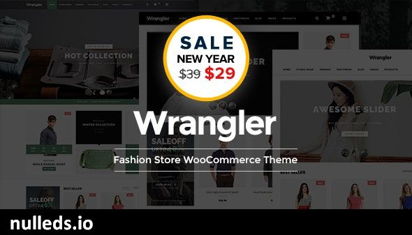 Wrangler - Fashion Store Multipurpose Responsive WooCommerce WordPress Theme