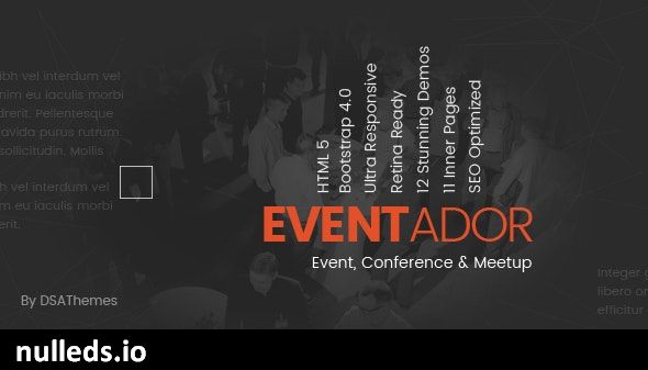 EventAdor Event Conference Marketing WordPress Theme