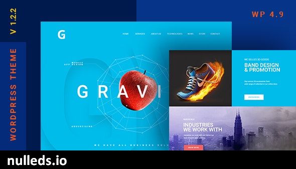 Gravitify | Multipurpose Business WordPress Theme