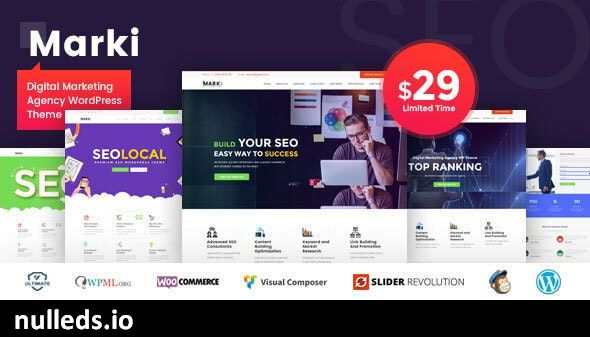 Marki - Digital Marketing Agency WordPress Theme