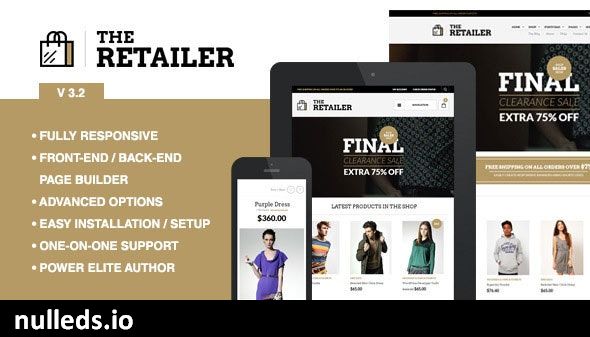 The Retailer - Responsive WordPress Theme