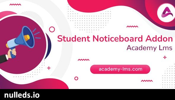 Academy LMS Noticeboard Addon