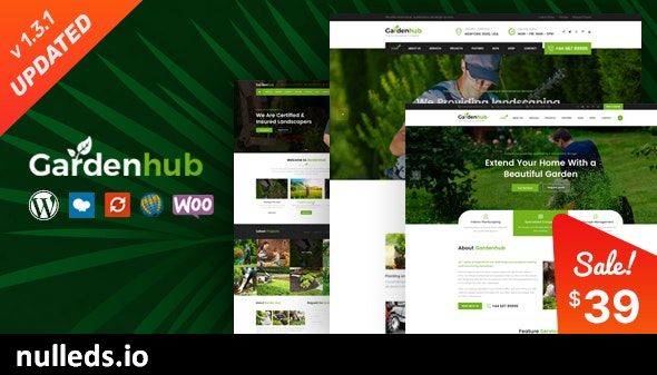 Garden HUB - Lawn & Landscaping WordPress Theme