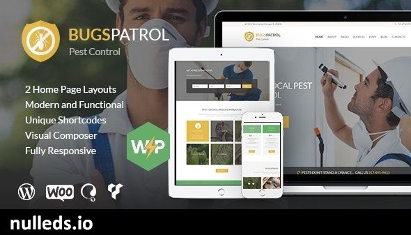 v1.5.0 BugsPatrol - Pest & Insects Control Disinsection Services WordPress Theme