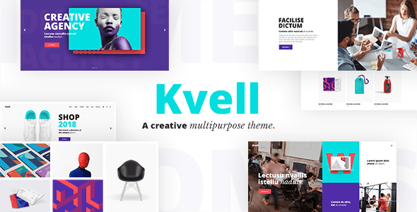 Kvell - A Creative Multipurpose Theme for Freelancers and Agencies