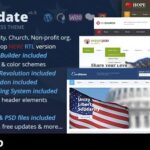 Candidate - Political/Nonprofit/Church WordPress Theme