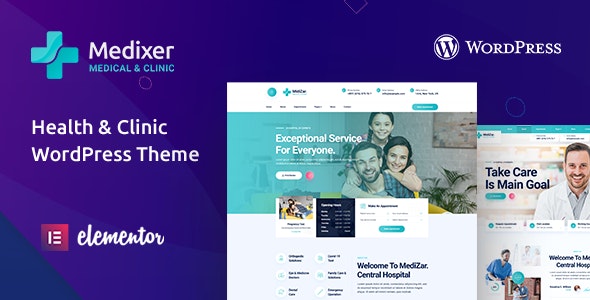 Medixer – Medical WordPress Theme