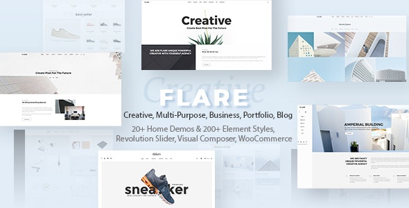 Flexible Multipurpose Theme | Flare