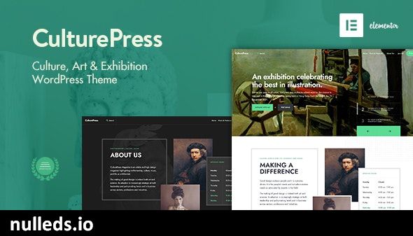 CulturePress - Art & Culture WP theme