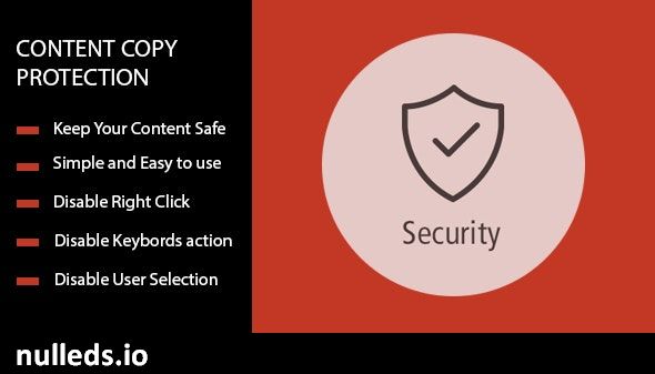 Content Copy Protection - No Right Click For Prestashop