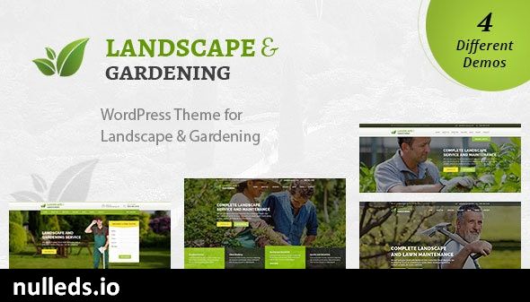 Landscape - WordPress Theme for Gardening & Landscaping