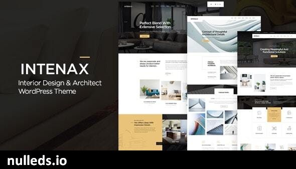 Intenax - Architecture WordPress Theme