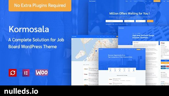 Kormosala – Job Board WordPress Theme