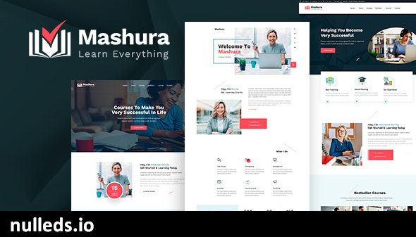 Mashura - LMS Education & Online Courses Theme