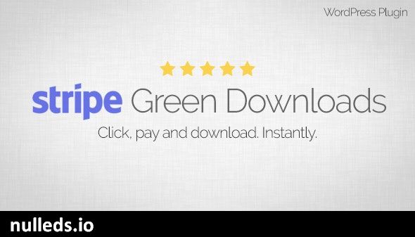 Stripe Green Downloads - WordPress Plugin