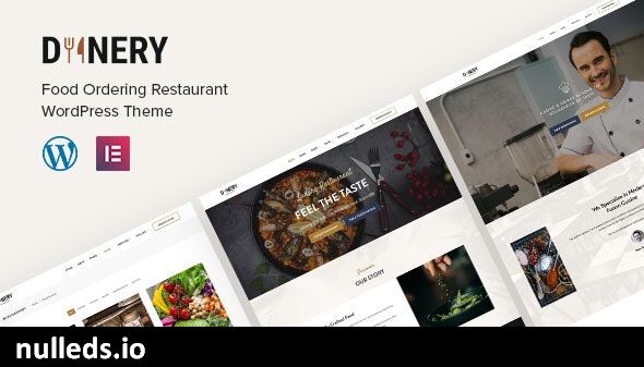 Dinery | Food Delivery Restaurant WordPress Theme