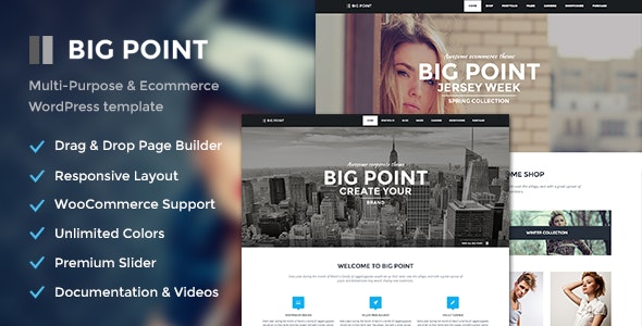 Big Point - Multi-Purpose & Ecommerce Theme