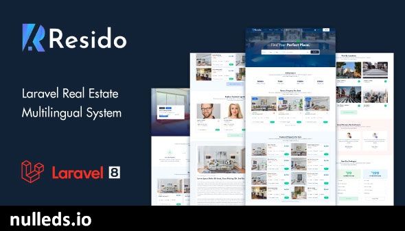 Resido - Laravel Real Estate Multilingual System