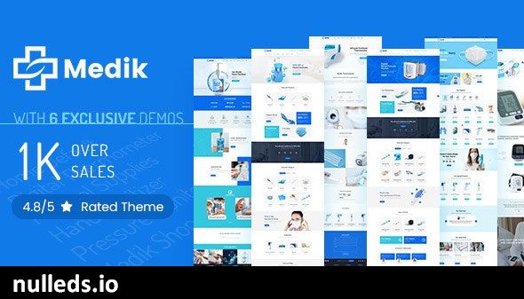 Medik - Medical WooCommerce Store