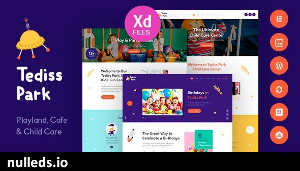 Tediss | Play Area & Child Care Center WordPress Theme